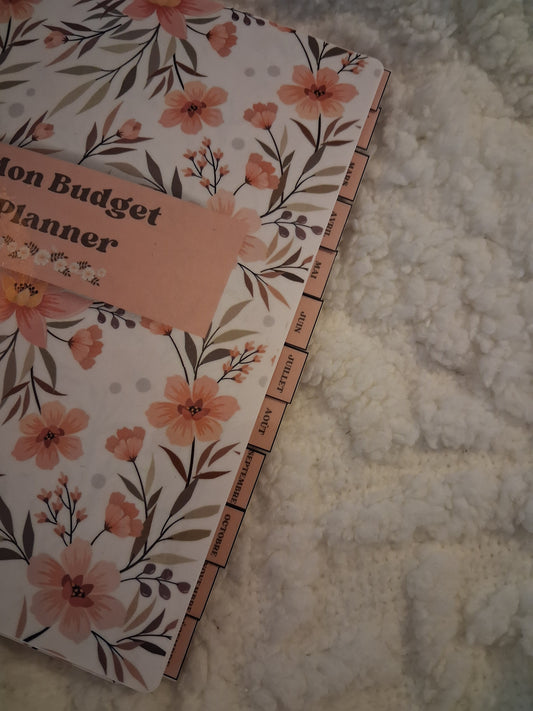 Budget planner de l'année complet, relié