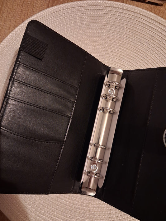 Classeur Budget tressé noir