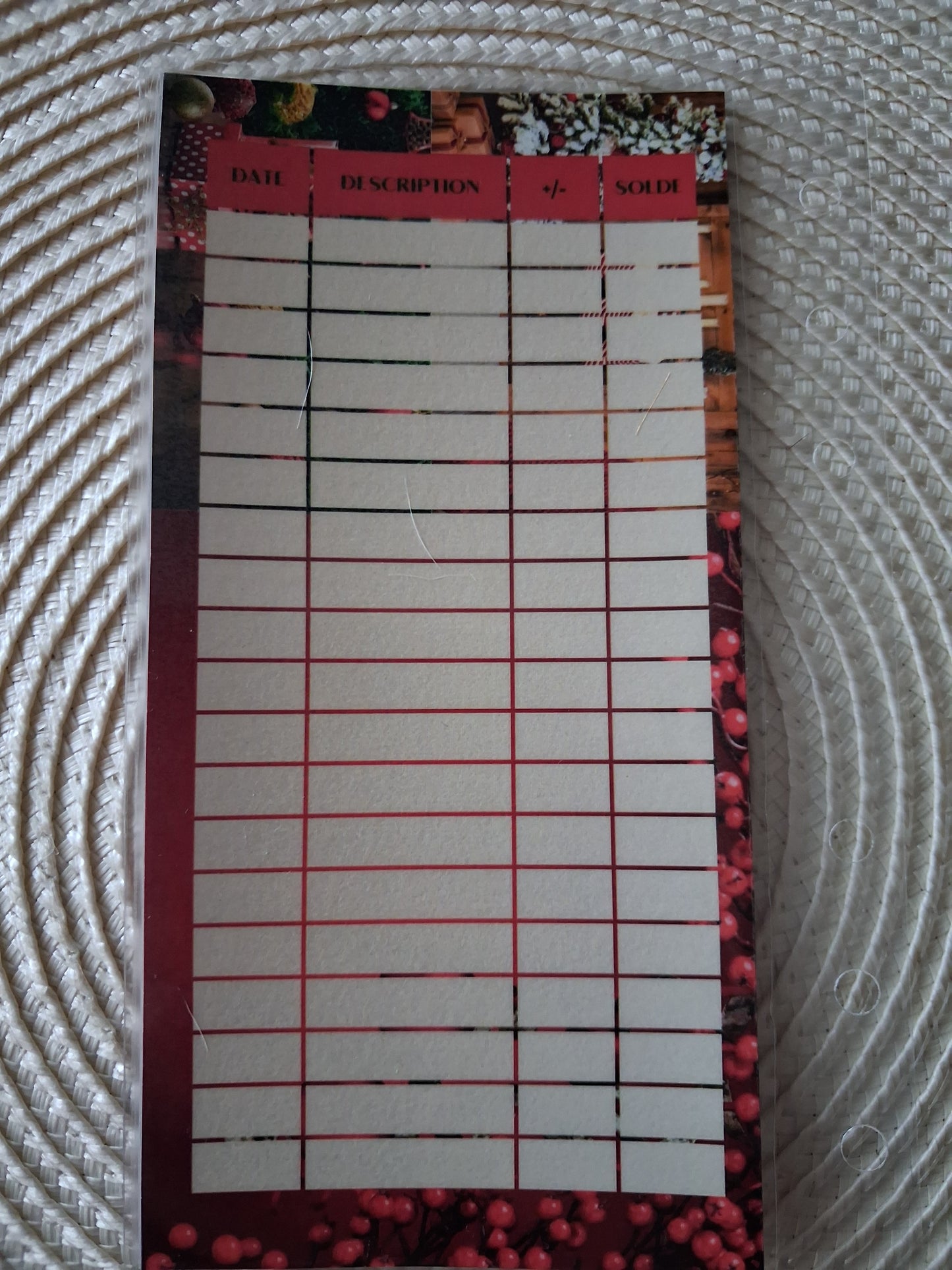 Enveloppe "Noël" format A6