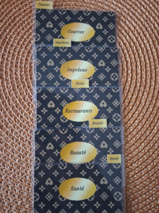 Mini intercalaires pour petit porte-monnaie