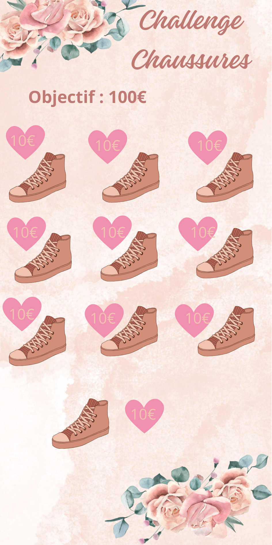 Tracker défi "Chaussures"