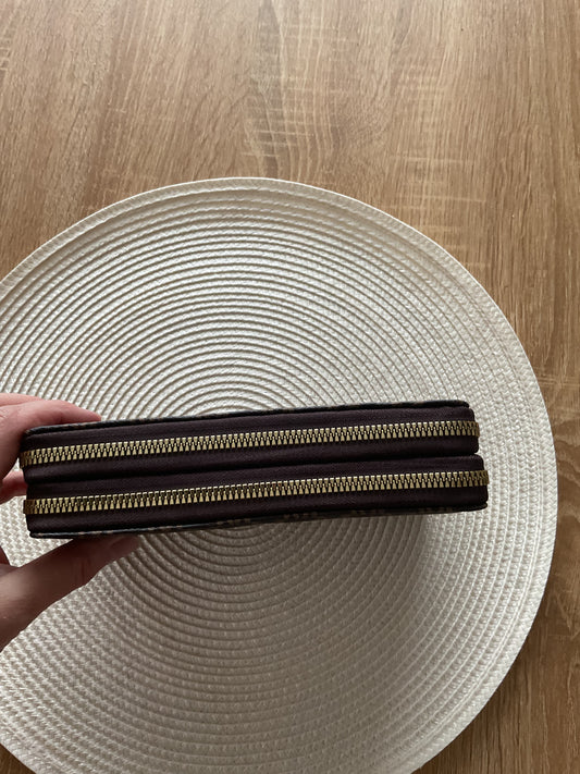 Grand portefeuille double large