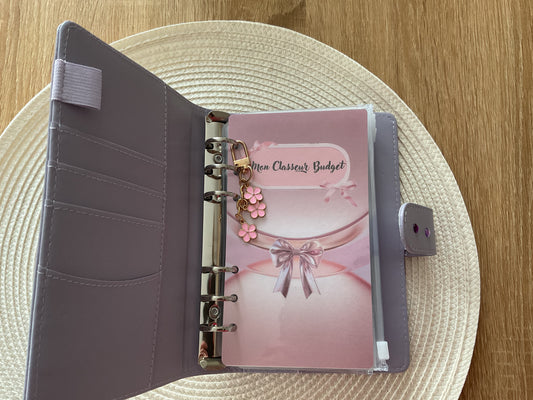 Classeur budget personnalisé complet format A6