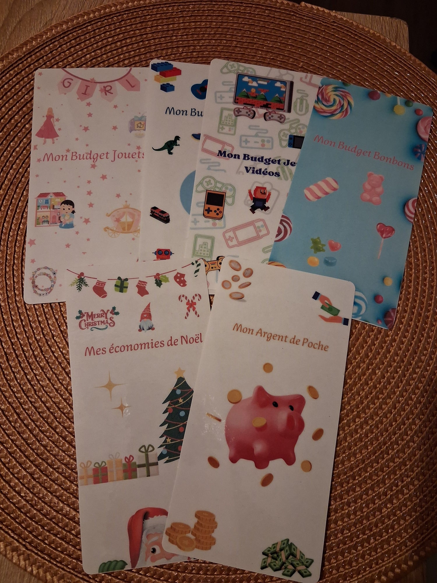 Pages de garde  budget pour enfants