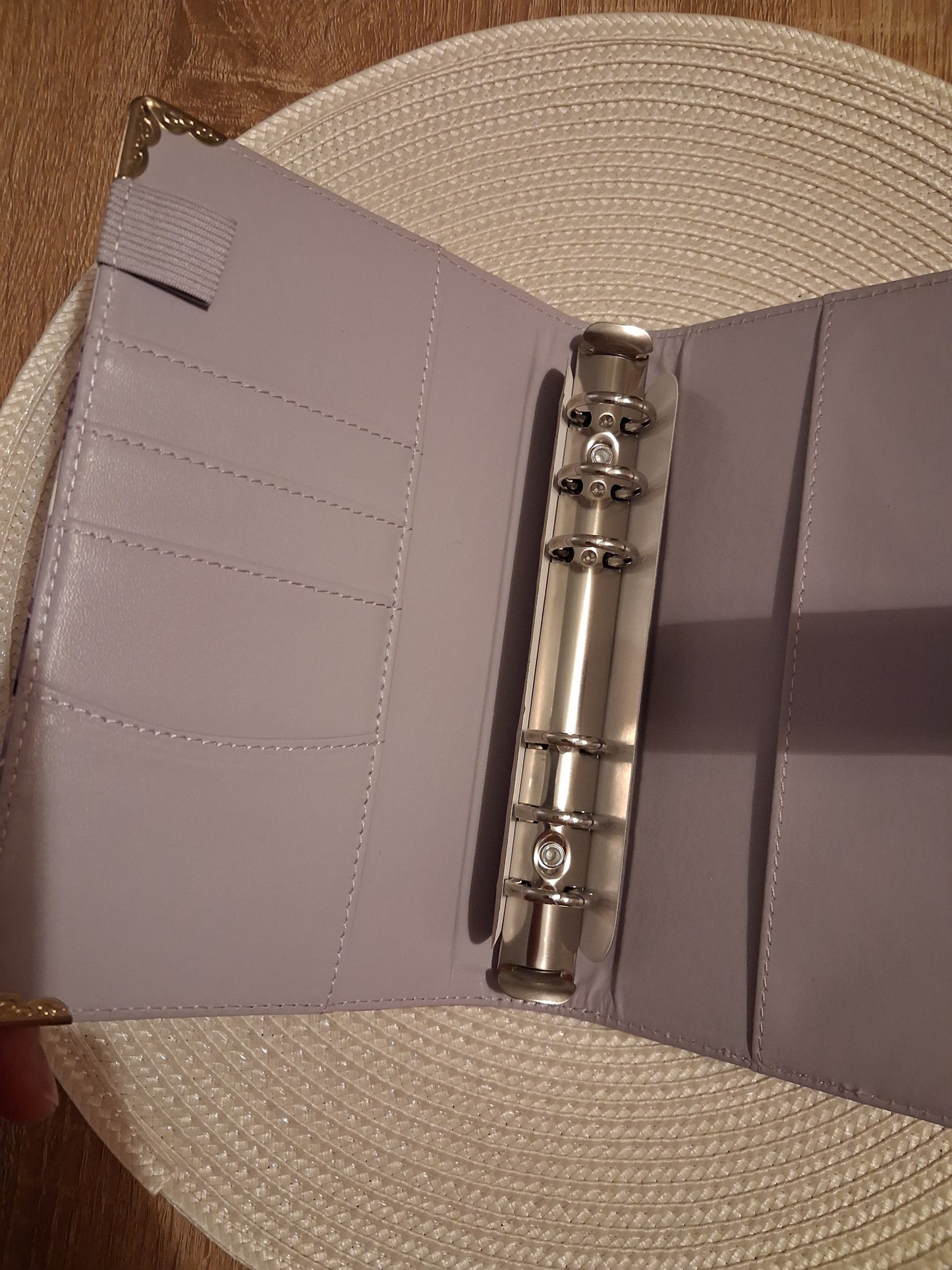 Classeur budget marbré