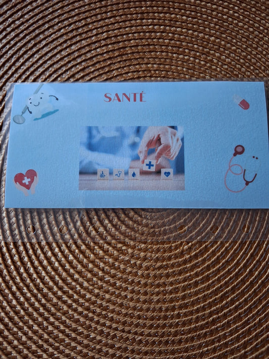Enveloppe "Santé" format A6
