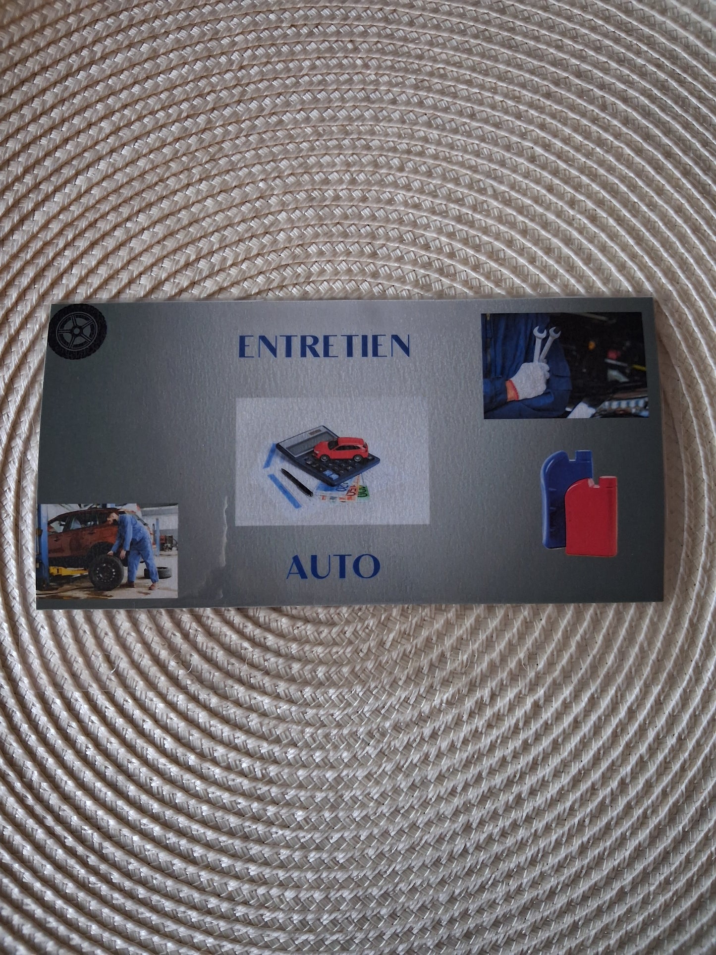 Enveloppe "Entretien Auto" format A6