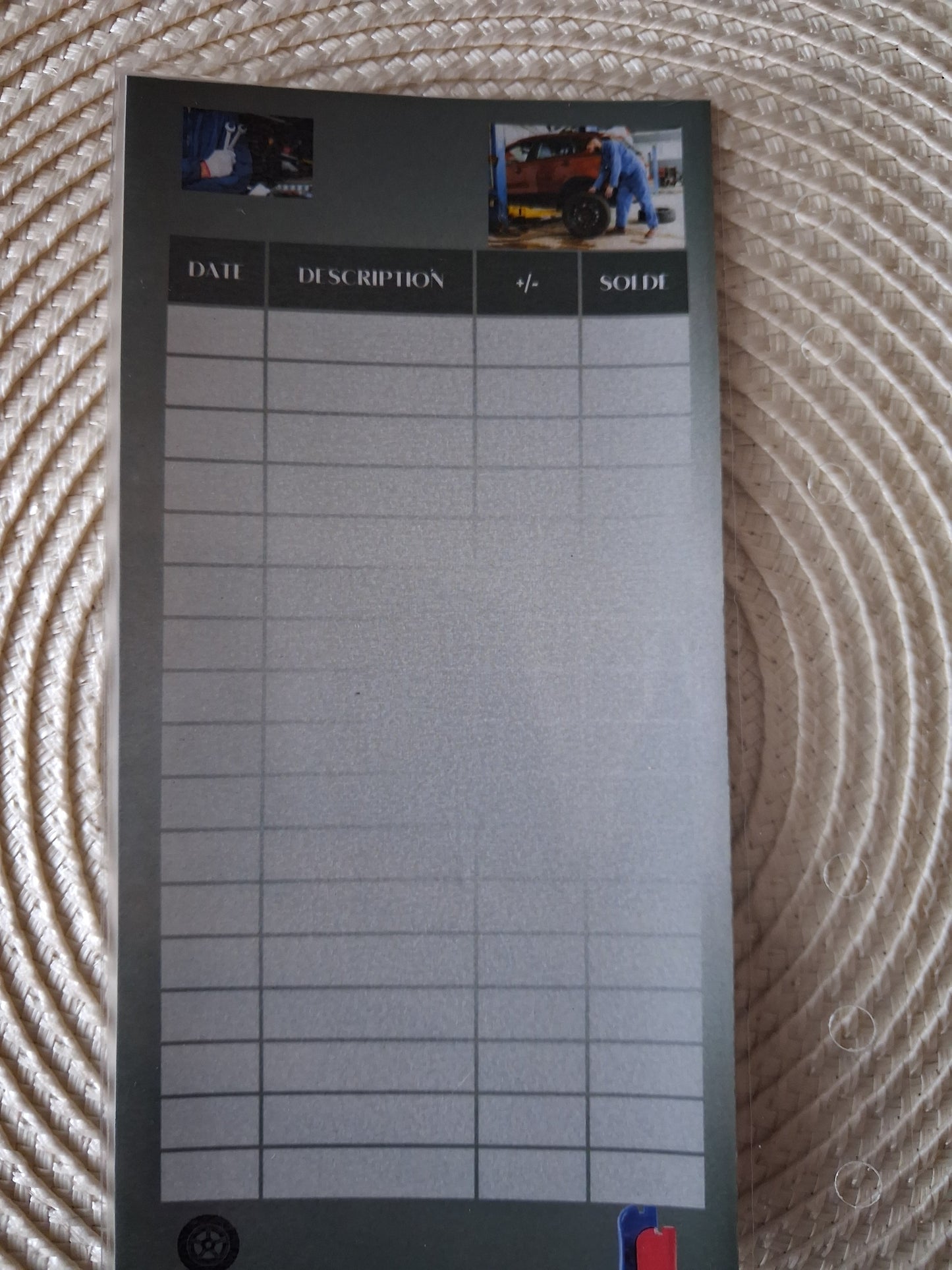 Enveloppe "Entretien Auto" format A6