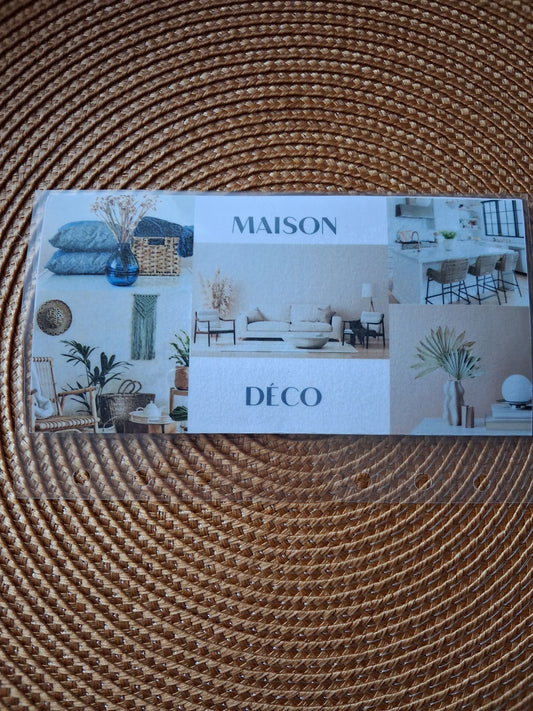 Enveloppe " Maison" format A6