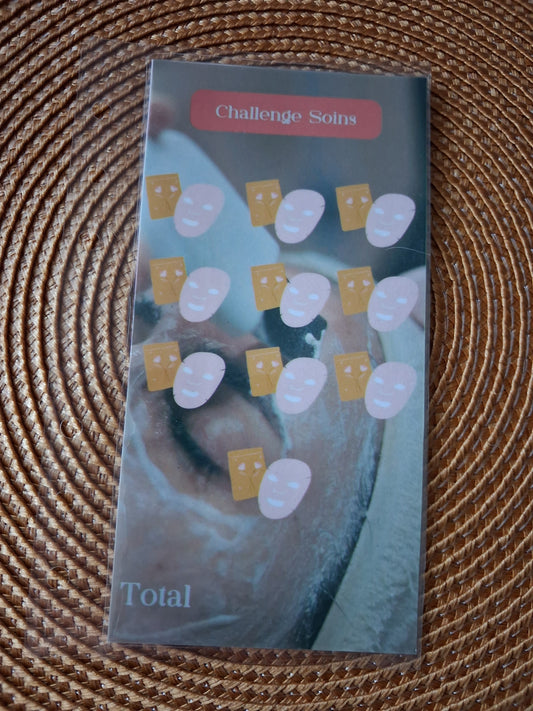 Enveloppe " Challenge soins" format A6