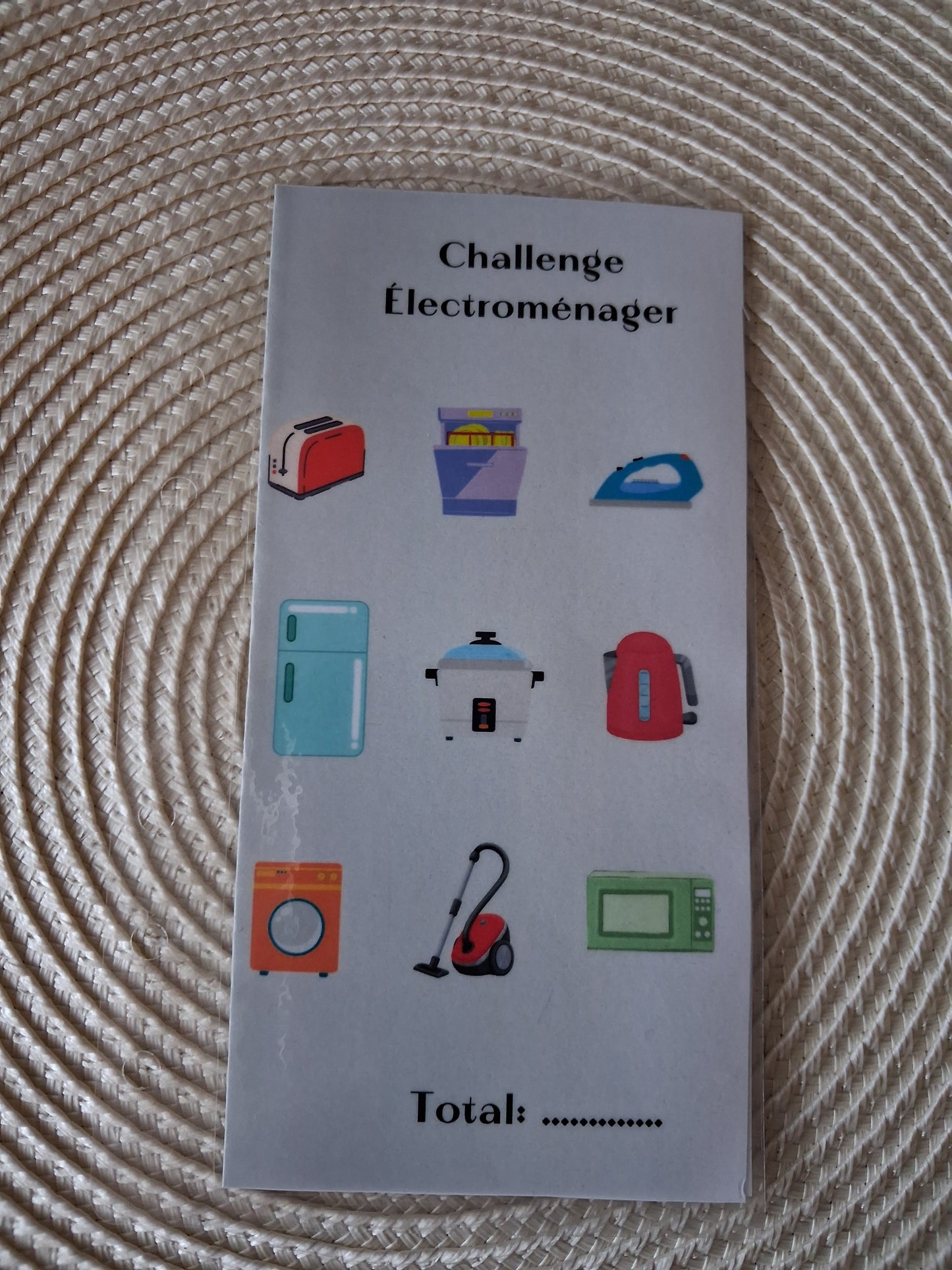 Enveloppe "Challenge Electroménager" format A6