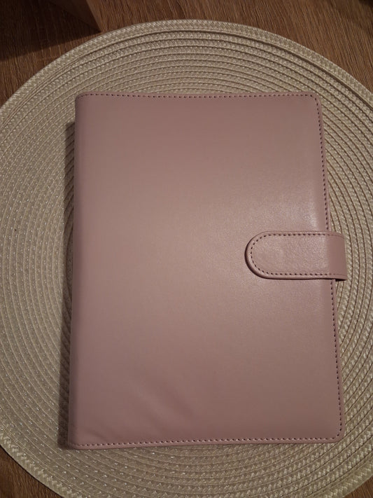 Classeur budget Rose uni