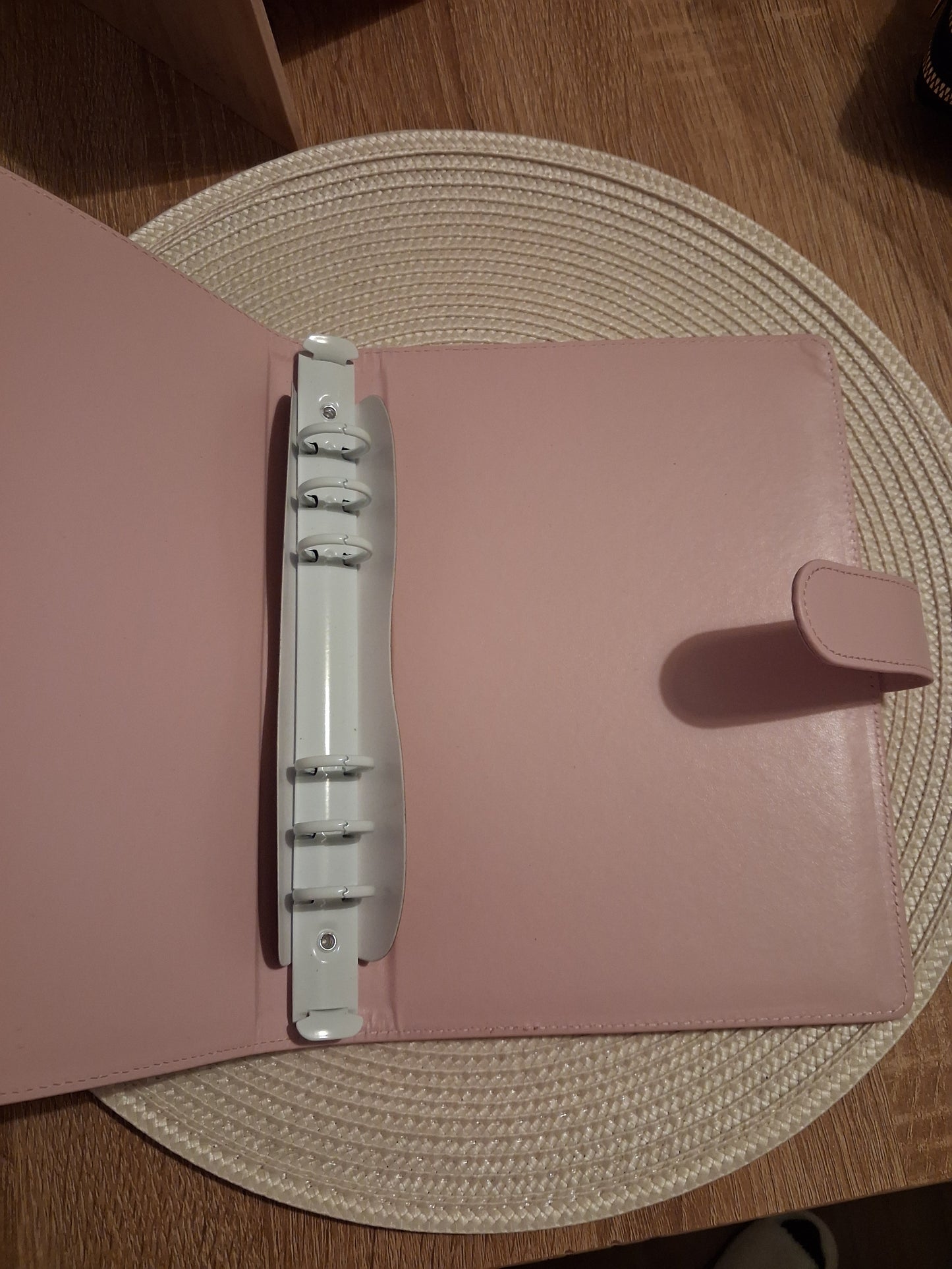 Classeur budget Rose uni