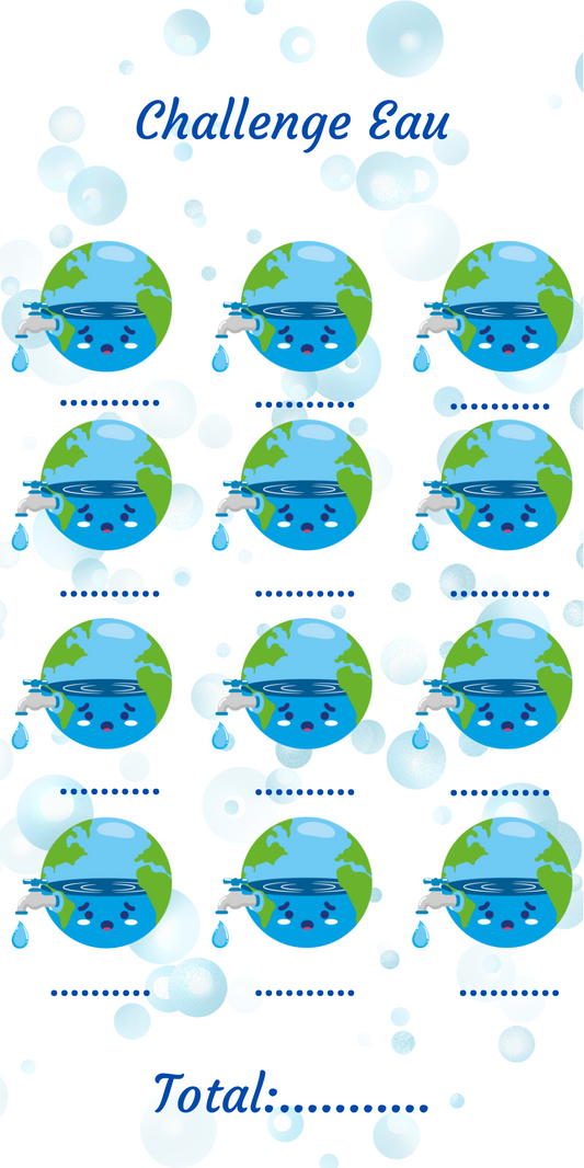 Tracker défi "EAU"