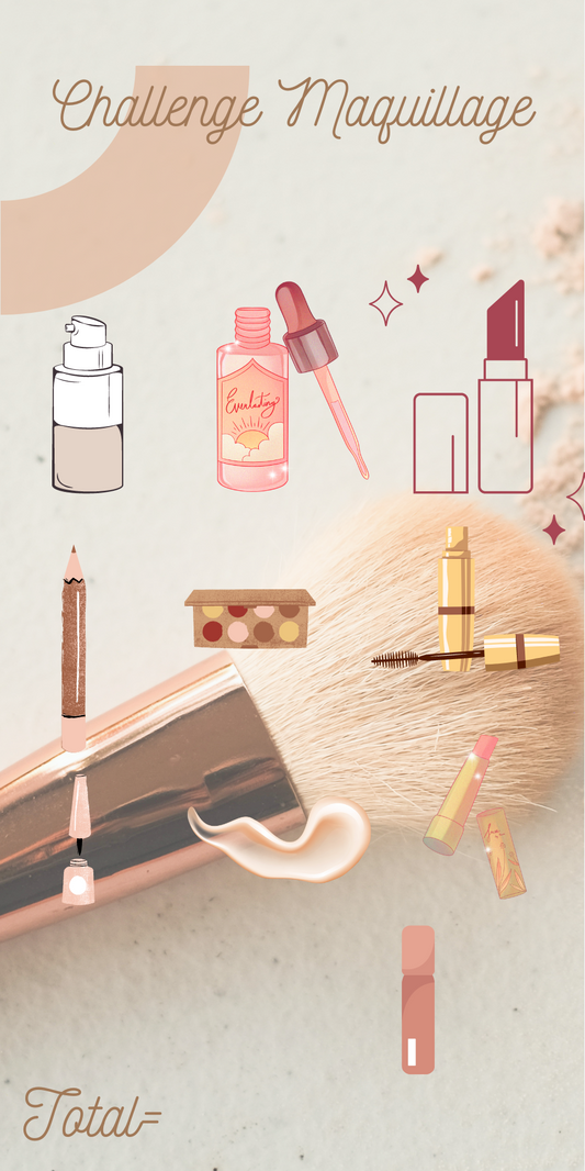 Tracker défi maquillage