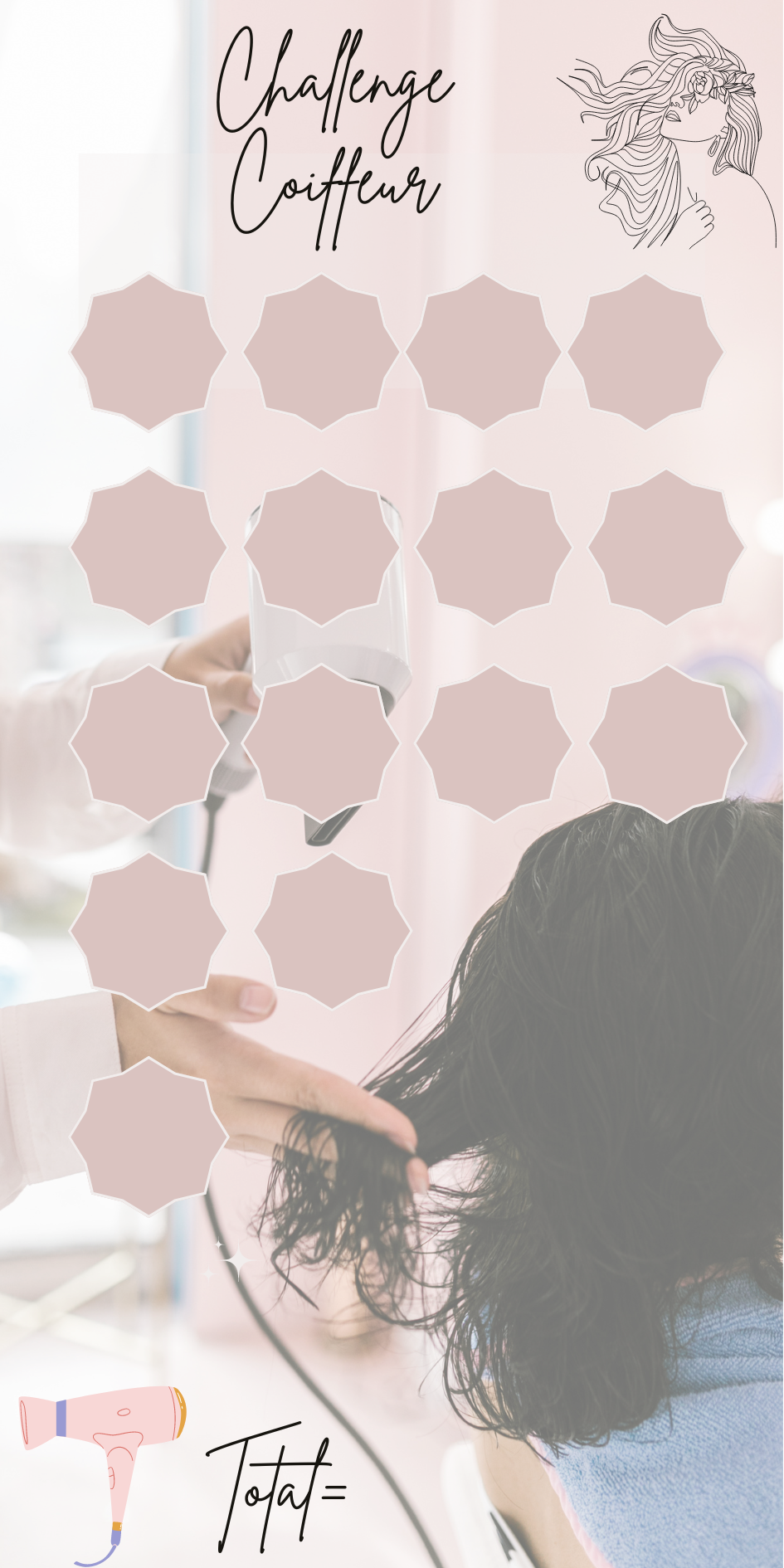 Tracker défi "Coiffeur"
