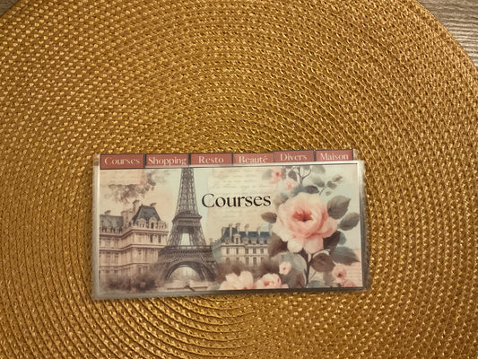 Lot de 6 enveloppes budget portefeuille