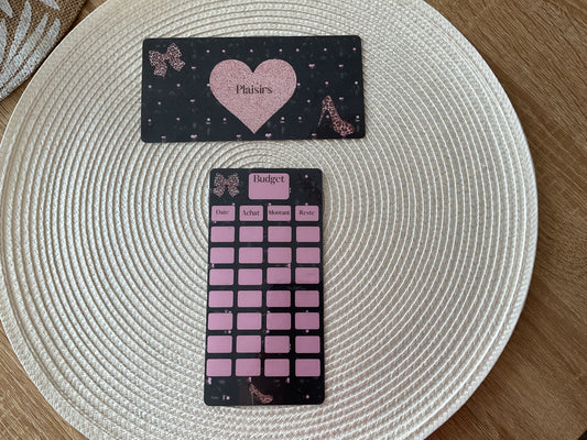 Page de garde avec fiche de suivi format A6