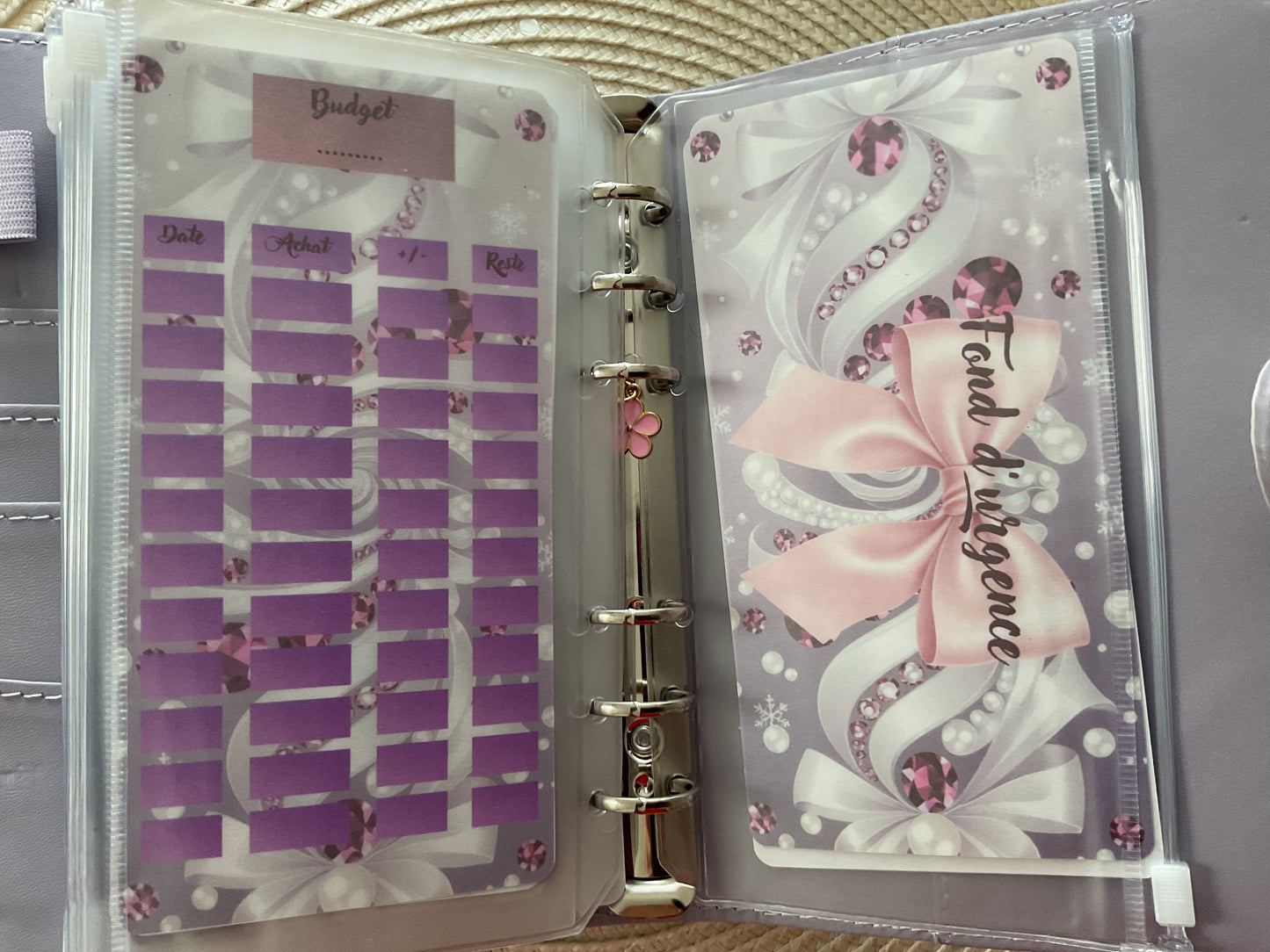 Classeur budget personnalisé complet format A6