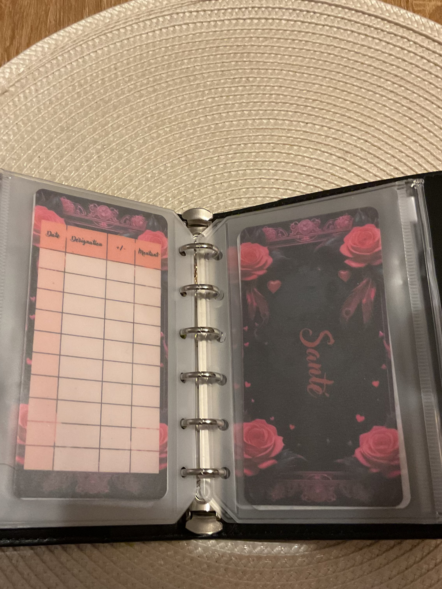 Classeur budget personnalisé complet format A7