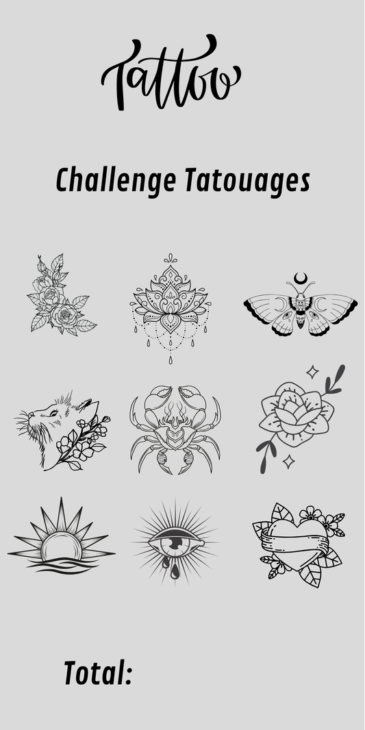 Tracker défi "Tatouages"